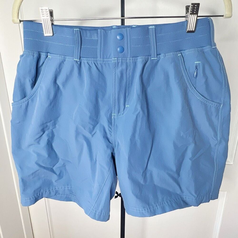 Simms Drifter Fishing Shorts Sky Blue Size Medium - Picture 2 of 7
